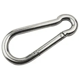156060-1 Sea Dog - 2-3/8 Inch L Galvanized Steel Spring-loaded Carabine Hook