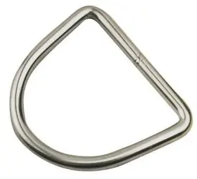 191830 Sea-dog Stainless Steel D Rings - 304 Ss 3/16 Inch 1 Wide Pack Of 10