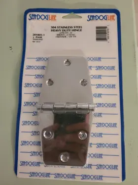 201805-1 Sea-dog Line Marine Boat Door Hinge 304 Stainless Steel 6 Inch X 2-15/16 One Pair