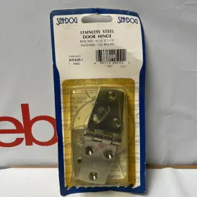 205420-1 Sea-dog New Stainless Steel Door Hinge 4-1/8 Inch Pair Marine W47