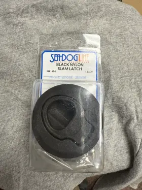 228125-1 Sea-dog Line Black Nylon Slam Latch