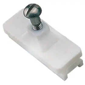 273261-1 Sea-dog Nylon Side Mount Slide 0.85 Inch Track White Pair