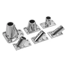 281901-1 Sea Dog - 90 Stainless Steel Rectangular Rail Base Fitting For 1 Inch