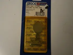 286566-1 Sea-dog Chrome Zinc 60 Degree Right Hand End 7/8 Inch Bow Rail Fitting