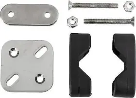 327100-1 Sea-dog Rail Mount Brackets And Fasteners Only No Plates Black