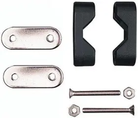 327101-1 Sea-dog Rail Mount Oval Plate Bracket Kit