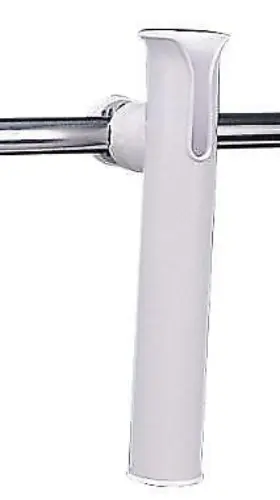327161-1 Sea-dog Rail Mount Rod Holder White