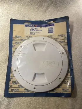 337160-1 Sea Dog Sea-dog 6 Inch Screw-in Deck Plate #337160-1 337160-1 Sea Dog Sea-dog 6 Inch Screw-in Deck Plate #337160-1