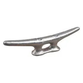 40108 Sea Dog 8 Inch L X 2-1/8 H Galvanized Iron Flat Head Open Base Cleat Bulk