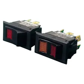 420251-1 Sea Dog - 12 V Dc 15 A On/off Spst Illuminated Rocker Switch With 3