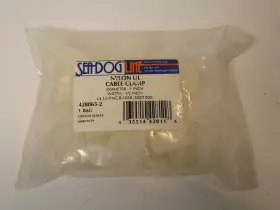 428065-2 Sea-dog 428065 Line Nylon Ul 1 Inch Cable Clamp Boat Marine Rigging Pack Of 25 Ea