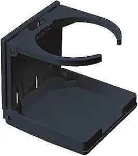588220-1 Sea-dog Adjustable Folding Drink Holder Black