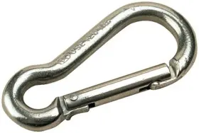 Sea Dog Corporation 151120 Snap Hook Stainless Steel 7/16 X 4 3/4