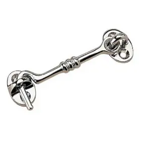 222070-1 Sea-dog Line Chrome Finish Brass 4 Inch Decorative Door Hook Seadog