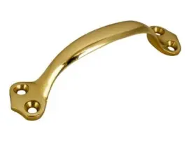 222346-1 Sea Dog Line Boat Marine Brass 4 Inch Deluxe Lift Handle