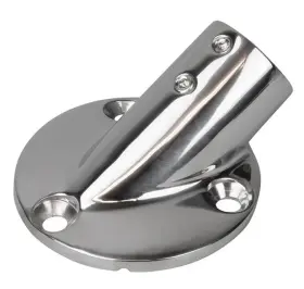 280450-1 Sea Dog Line 316 Stainless Steel 7/8 Inch O.d. Tube 45 Round Base Rail Fitting