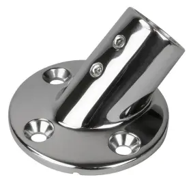 280451-1 Sea Dog Line 316 Stainless Steel 1 Inch O.d. Tube 45 Round Base Rail Fitting