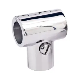290903-1 Sea Dog Line 316 Stainless Steel 7/8 Inch O.d. Tube 90 Hinge Tee Rail Fitting