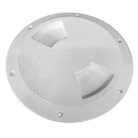 Sea-dog Line 336362-1 Sea-dog Quarter-turn Textured Deck Plate With Internal Collar - White