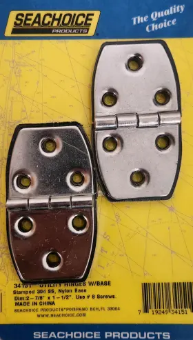 34151 Seachoice Utility Hinges With Base