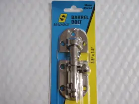 35707 Seachoice Barrel Bolt 316 Stainless Size 5.2 Inch X 1.5 Boat Hardware Cabin Door Latch