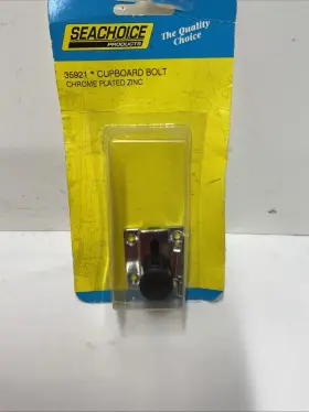 35921 Seachoice Chrome Plated Zinc Cupboard Bolt