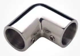 38421 Seachoice 7/8 Inch Od Tubing 90 Degree Cast 316 Stainless Steel Elbow Fitting