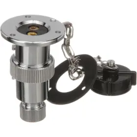 50-10161 Seachoice Sea Choice Watertight Marine Power Deck Connector Chrome Plated Brass