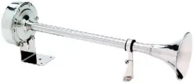 50-14541 Seachoice Single Trumpet Horn Stainless Steel Tube And Mounting Bracket