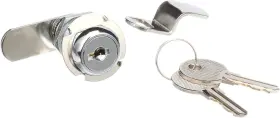 50-37241 Seachoice Chrome-plated Steel Cam Lock With 2 Matching Keys