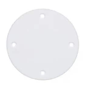 50-39621 Seachoice - Polypropylene Cover Plate Arctic White Od 4-1/8 Inch