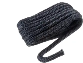 50-40401 Seachoice Double-braid Nylon Dock Line 1/2 Inch X 20ft 40401 Black