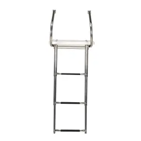 50-71191 Seachoice Deluxe Universal Swim Platform With Side Mount Telescoping Ladder 3 Step