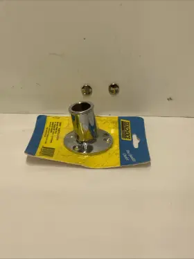 70701 Seachoice 3/4 Inch Chrome Plated Brass Flag Pole Socket
