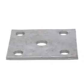 Seachoice 719249550510 Axle U Bolt Plate Trailer Galvanized For Square Beam And Tube Axles