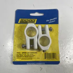 76121 Seachoice Jaw Slide 3/4 Od Tubing White Pair Bimini Top Parts Boat Canvas