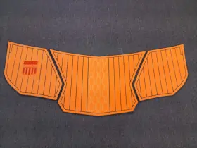 554883b Seadeck 2022 Mastercraft Xt23 Xt24 Swim Deck Platform Pad Teak Kit - Cnc