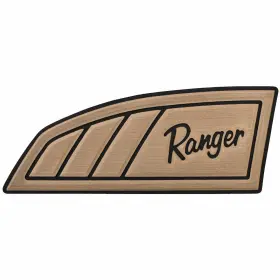 150bst-106cs-6001-00 Seadek Ranger Boat Console Door Non-skid Mat 331570 Terra Black With Logo