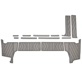 36640-80066 Seadek Monterey 385 Se Boat Non-skid Swim Platform Mats Gray Kit