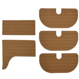412125 Seadek Regal Boat Cabin Step Non-skid Pads Mocha Brown 5 Pc