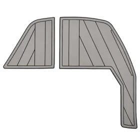 55482-80066 Seadek 2024 Monterey M4 / M6 Boat Non-skid Engine Hatch Mats Gray 2 Pc