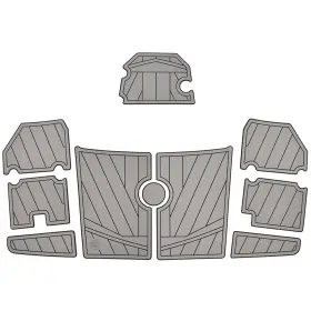 60718-80066 Seadek 2025 Monterey 238 Ss Boat Non-skid Swim Platform Mats Gray Kit
