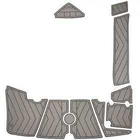 60720-80066 Seadek 2025 Monterey 298 Ss Boat Non-skid Swim Platform Mats Gray Kit