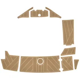 60721-81522 Seadek 2025 Monterey M22 Boat Non-skid Deck Mats Terra Mica Kit