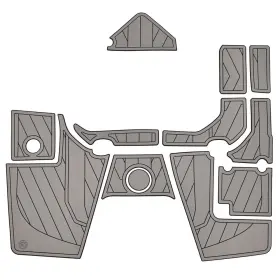 60726-80066 Seadek 2025 Monterey 255 Ss Boat Non-skid Swim Platform Mats Gray Kit