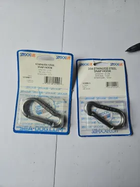 151080-1 Seadogline Genuine Ss Snap Hook 2 For 20 Nos Oem Ba16