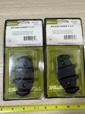 K043540-1 Sealect Designs Zig Zag Cleat 3 1/2 Inch Designs. Lot Of 2- Nos