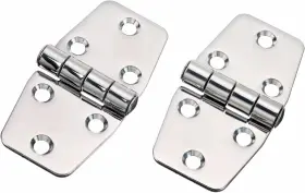 Sl874801633 Sealux Marine Products Grade Stainless Steel Mirror Polished Door Hinge Small Silver