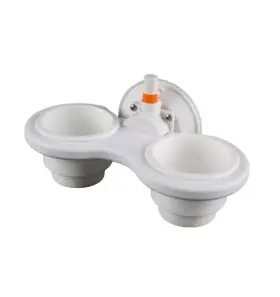Mc5300w Seasucker Cup Holder White Horizontal Surface Mount No Drilling Required