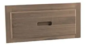 60734 Seateak Teak Drawer Front Door And Frame - 18w X 8h Marine Rv Bbq